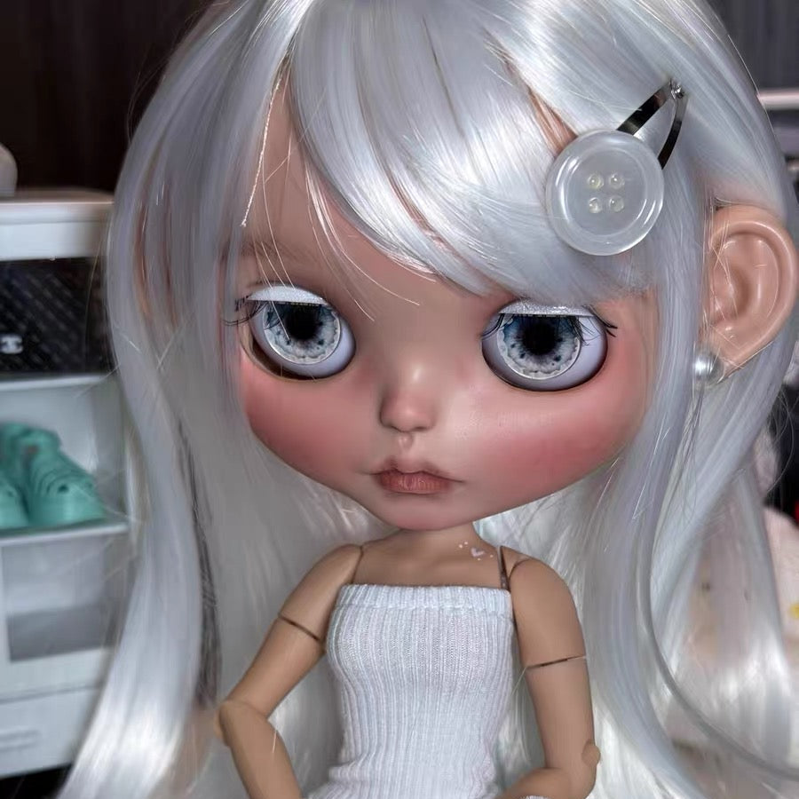 Customized Blythe Doll Full Set – Handmade Doll with Wig, Outfit & 19-Joint Body