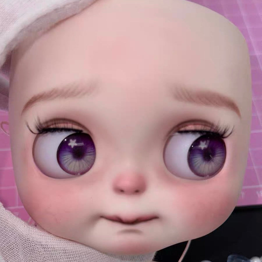 Customized Blythe Doll Full Set – Handmade Doll with Wig, Outfit & 19-Joint Body