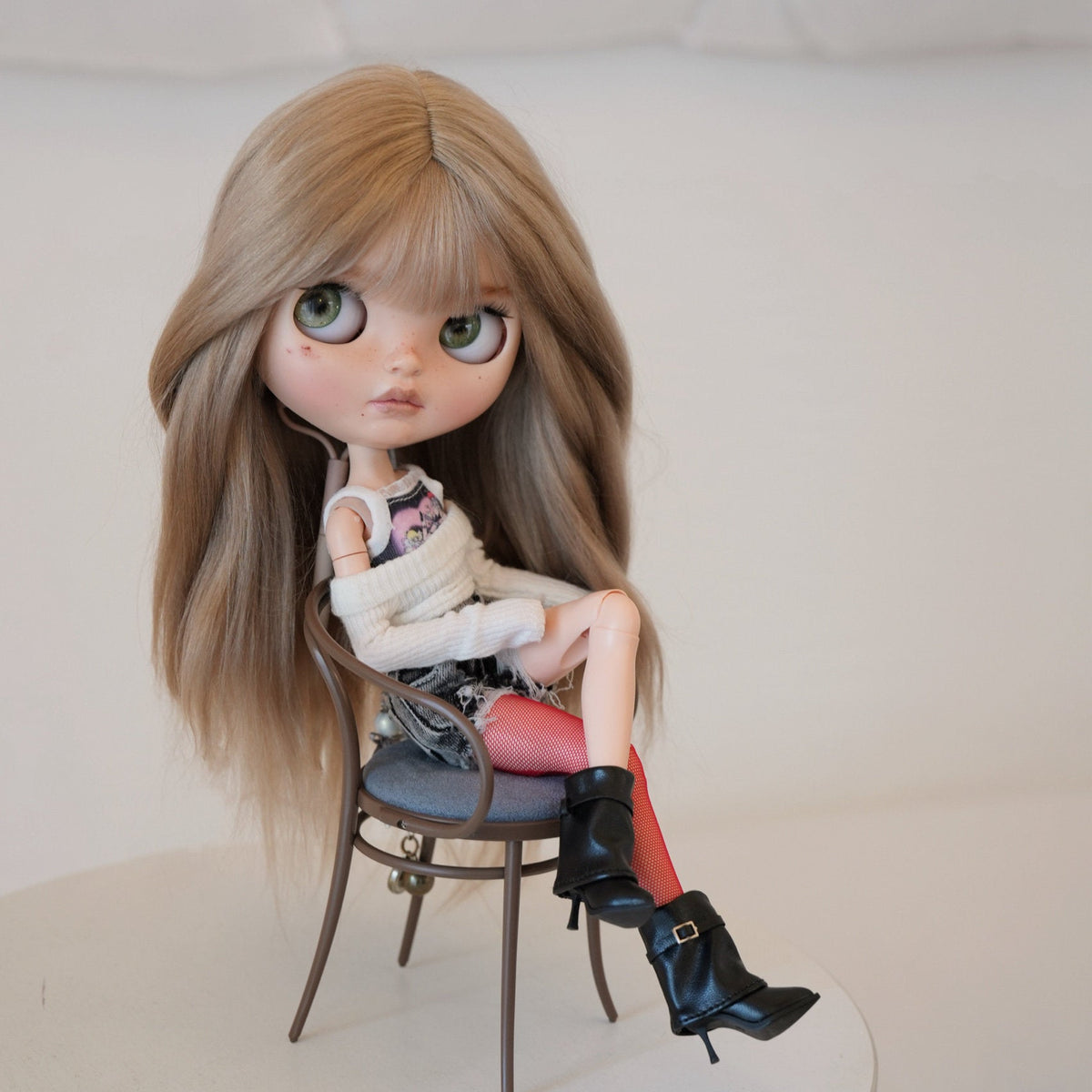 Pointed Toe Doll Boots for Blythe OB22 OB24 Dolls