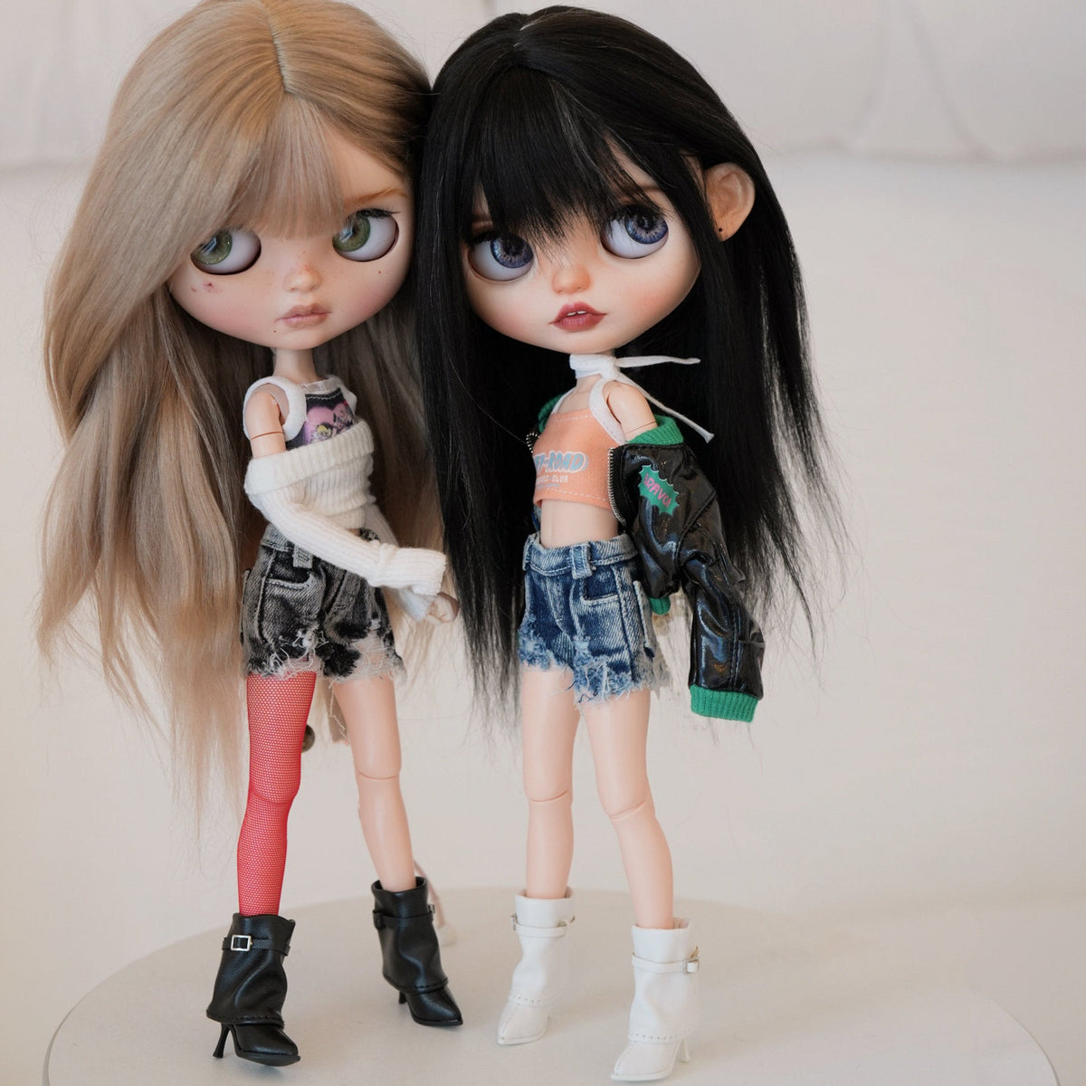 Pointed Toe Doll Boots for Blythe OB22 OB24 Dolls