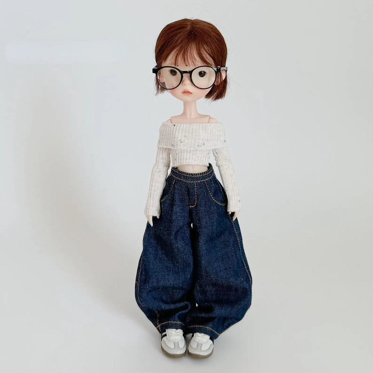 3 Styles of Doll Jeans for Azone OB22 OB24 Blythe Dolls