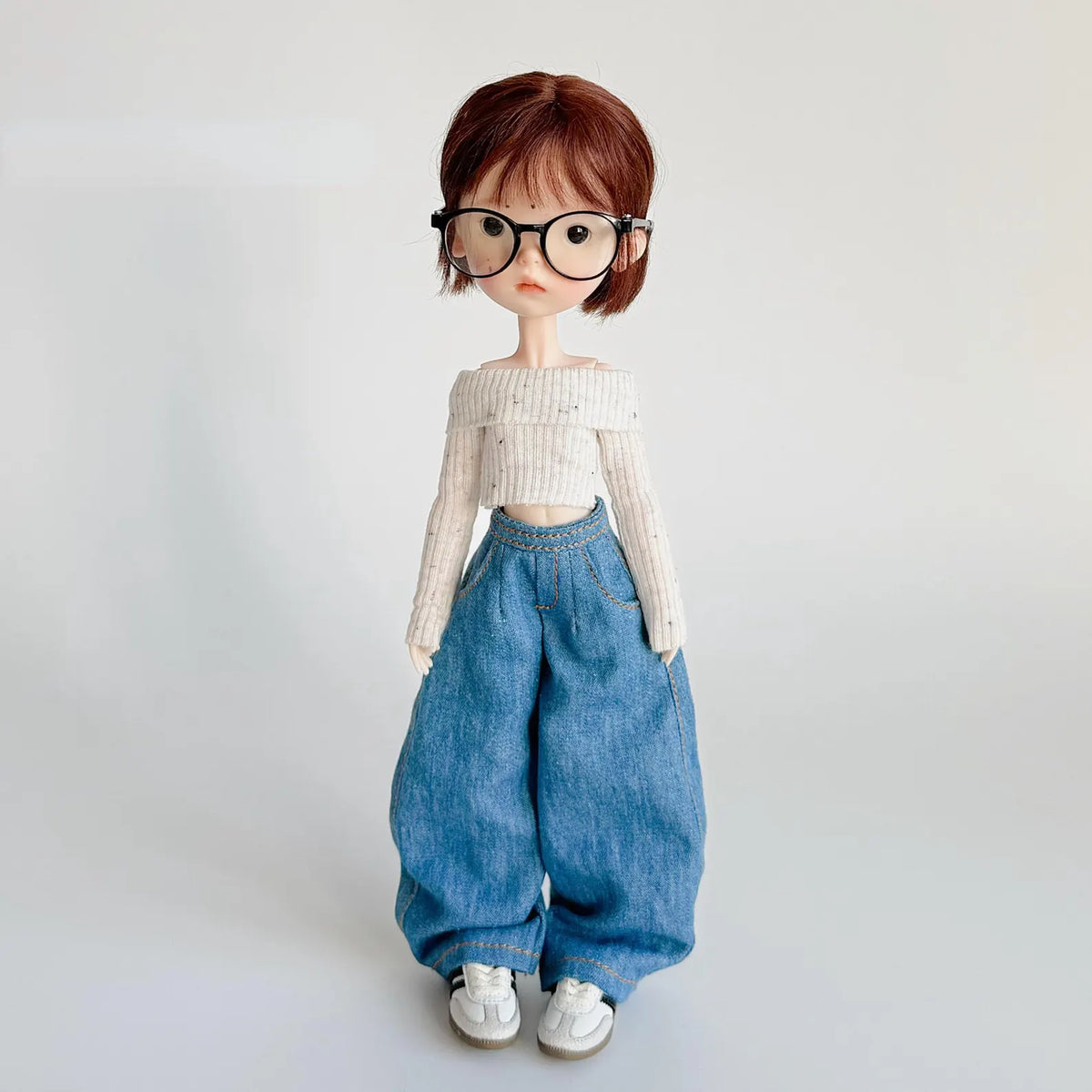 3 Styles of Doll Jeans for Azone OB22 OB24 Blythe Dolls