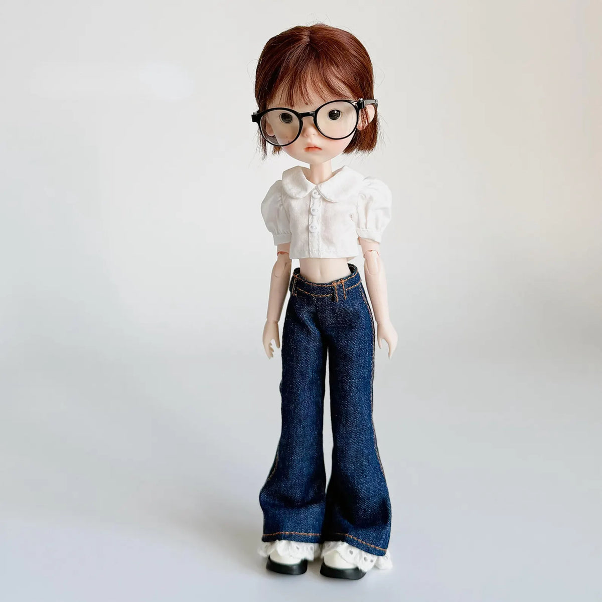3 Styles of Doll Jeans for Azone OB22 OB24 Blythe Dolls