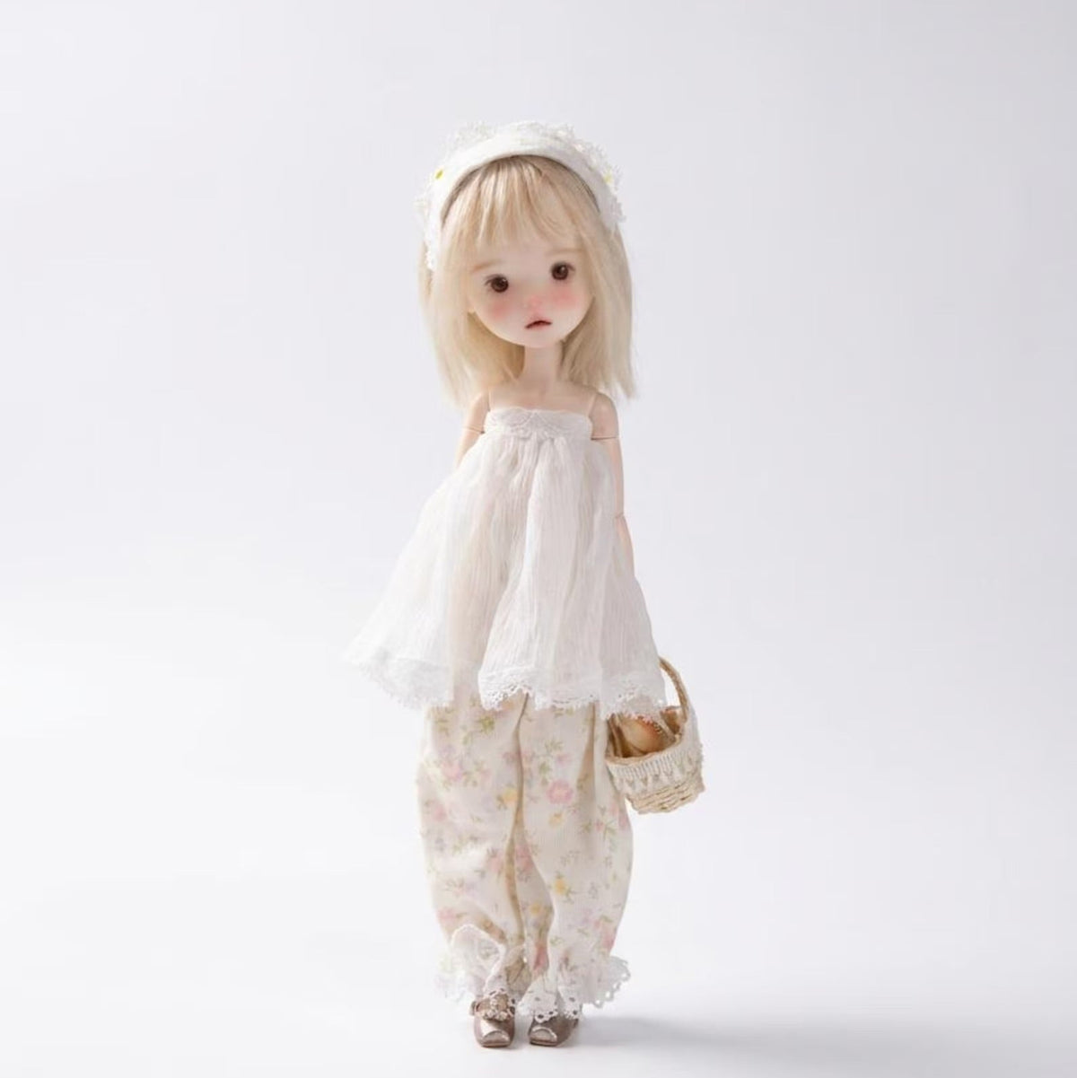 OB24 Blythe Clothes Only Monet Garden Ethereal Top Pants Set